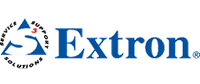 Extron logo with description of AV programming services for classrooms