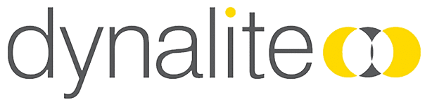 Dynalite logo representing integrated lighting control and building automation systems