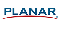 Planar partner logo representing Oxford Integration’s collaboration in LED video wall and large-format display solutions.