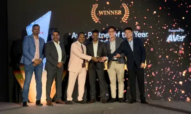 Aver Partner of the Year GCC 2025 at the FVC Gala & Awards