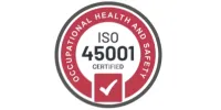 ISO 45001 certified logo representing Oxford Integration compliance with occupational health and safety management standards