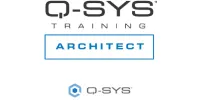 QSC Q-SYS architect certification logo representing Oxford Integration capability in designing and architecting complex AV network systems