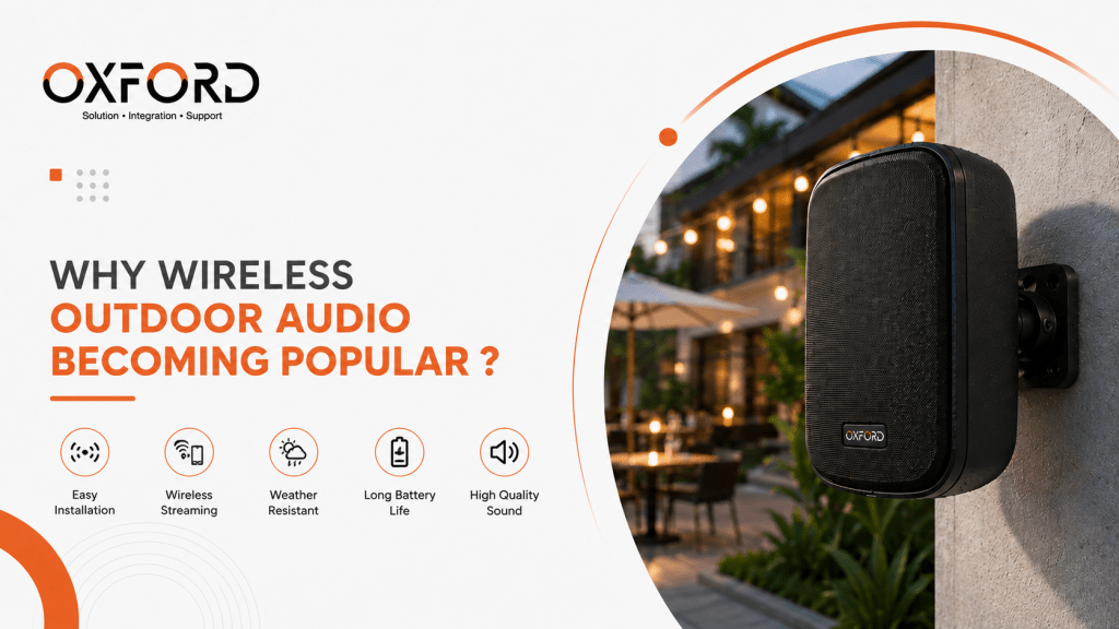 Wireless Outdoor Audio