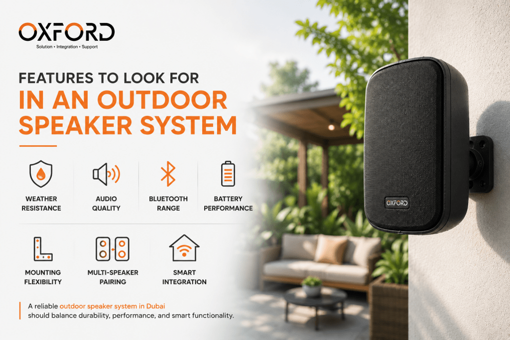 outdoor speaker system