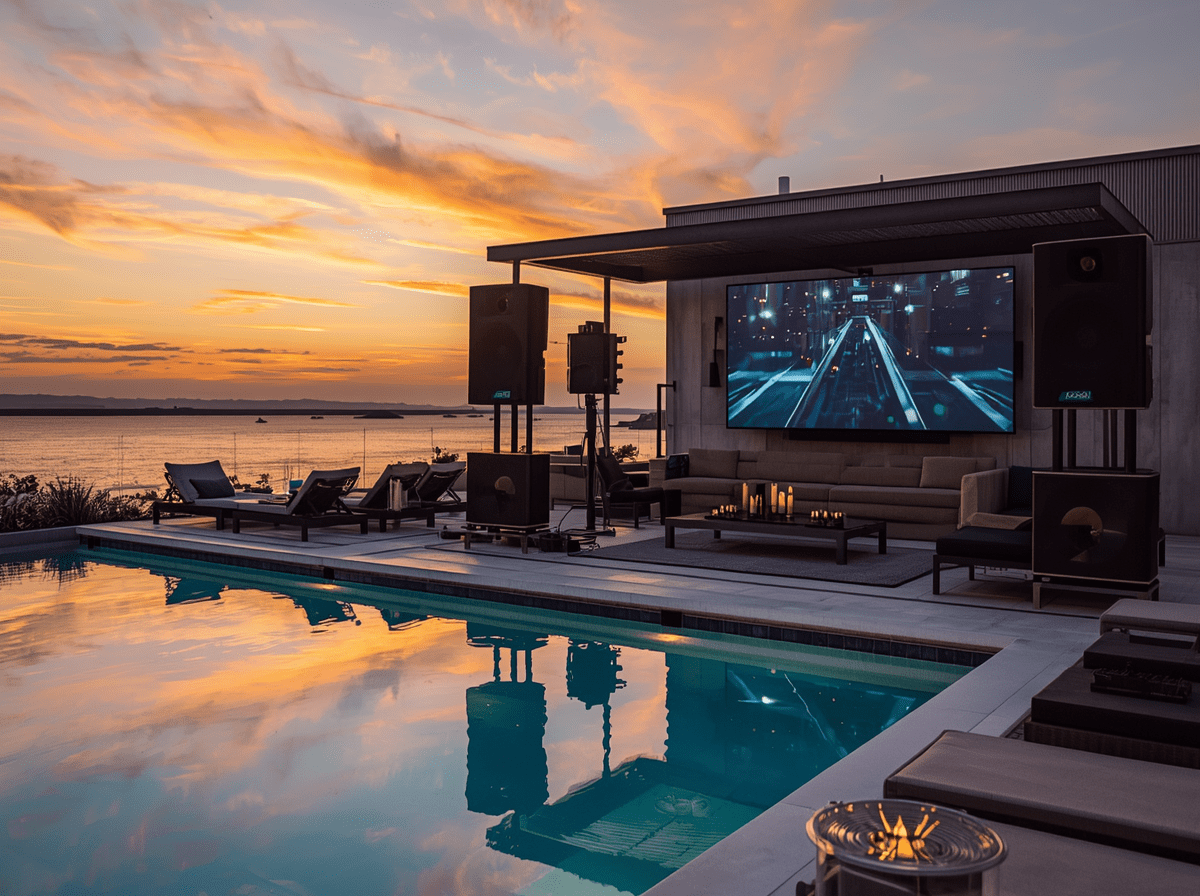 Poolside & Terrace AV Systems