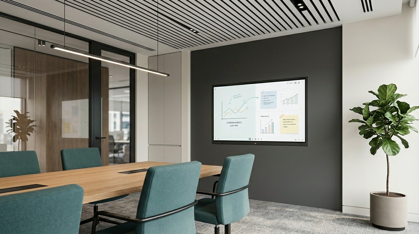 Interactive Displays for Meeting Rooms 