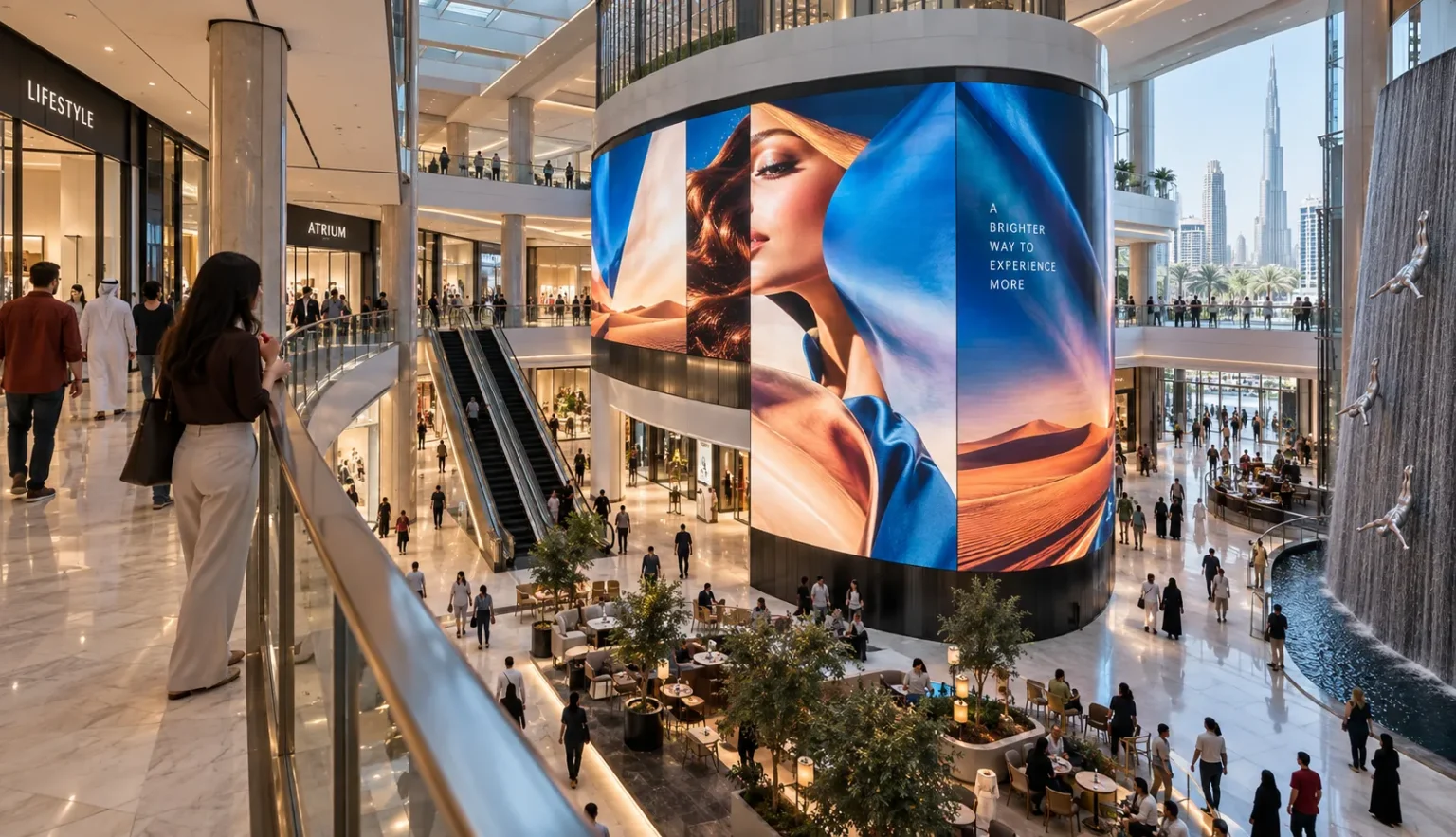 Indoor LED walls