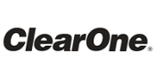 ClearOne partner logo representing Oxford Integration’s collaboration in professional conferencing, DSP audio, and video collaboration systems.